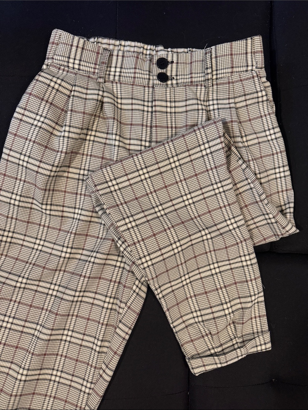 Full Tilt Plaid Women’s Dress Pants - Picture 6 of 6